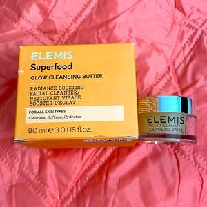 ELEMIS SUPERFOOD GLOW CLEANSING BUTTER & PRO COLLAGEN CLEANSING BALM